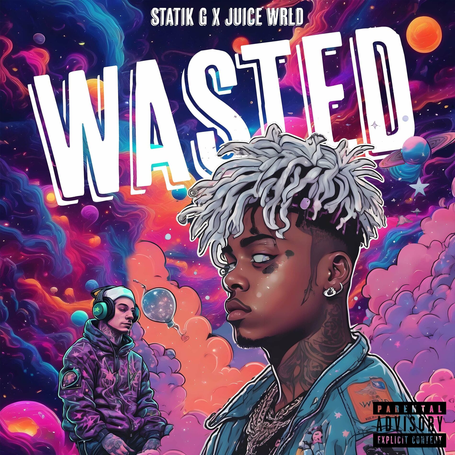Album cover of WASTED (feat. Juice WRLD)