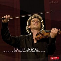 Cover of Bach: Sonates & Partitas - Pauset: Kontrapartita