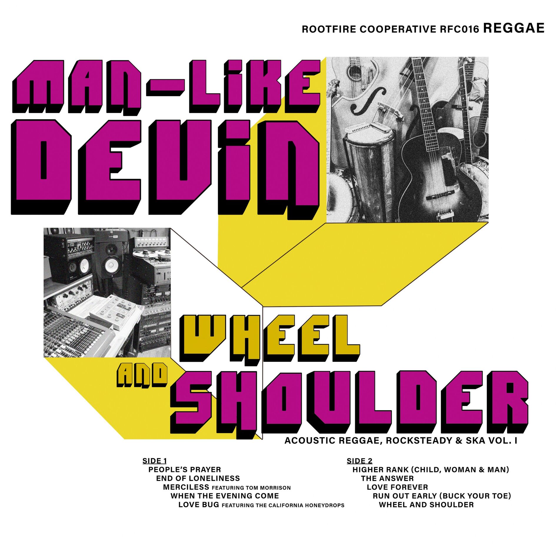 Album cover of Wheel And Shoulder: Acoustic Reggae, Rocksteady & Ska, Vol. 1