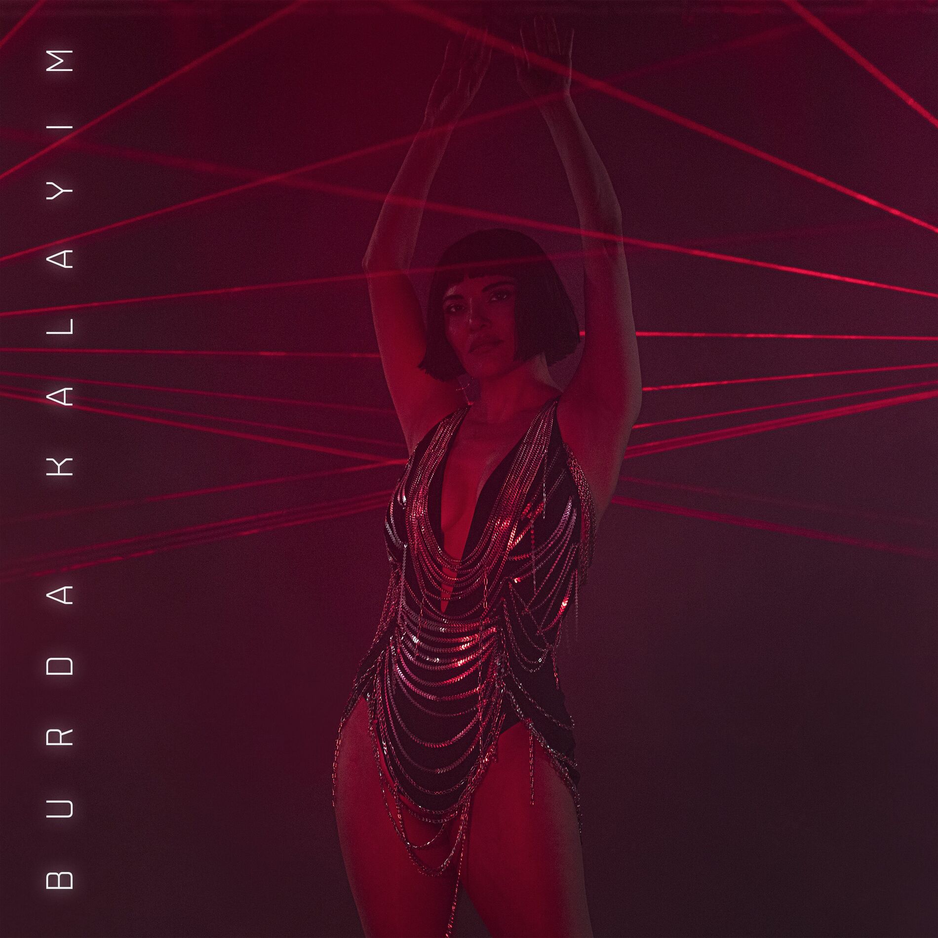 Album cover of Burda Kalayım