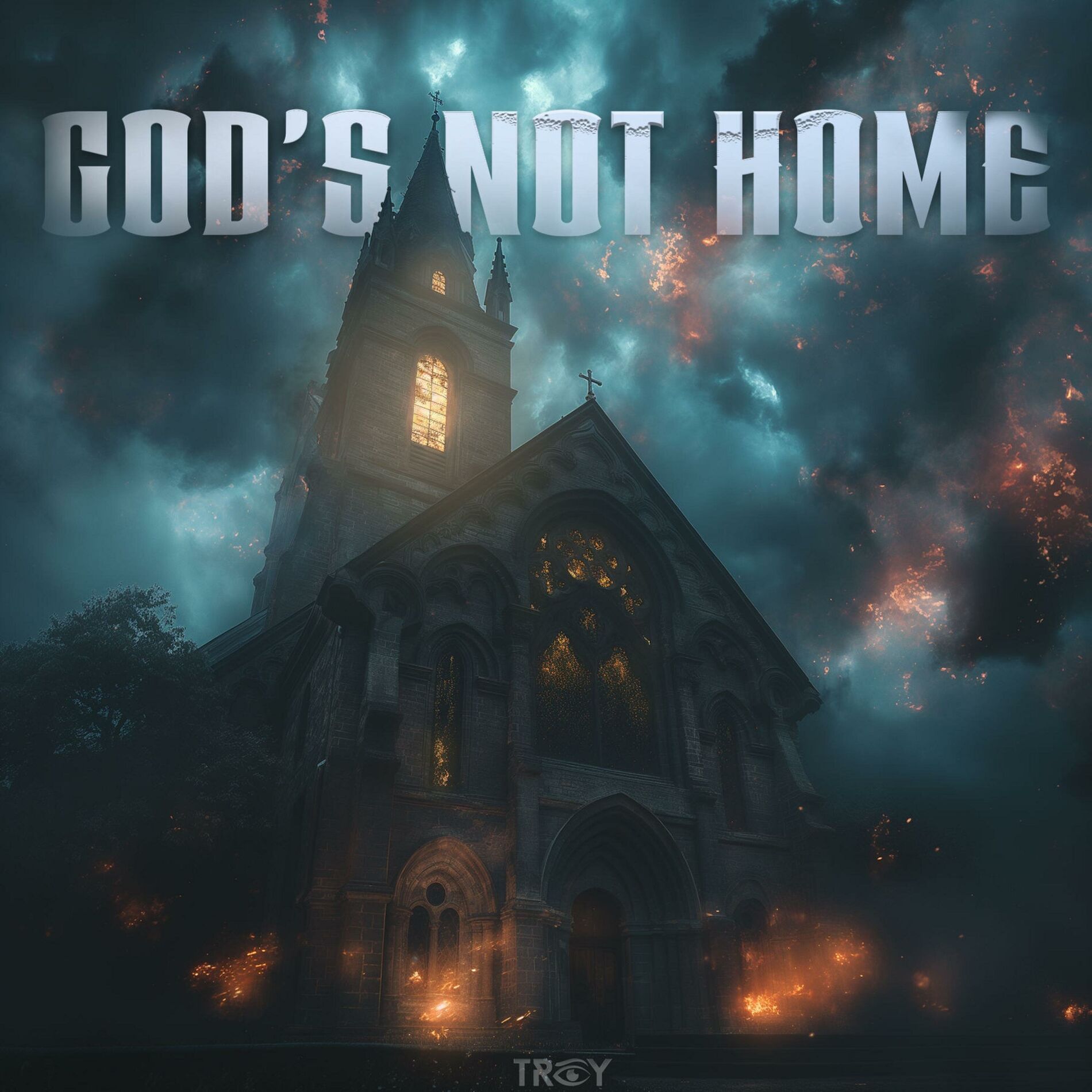 Album cover of God's Not Home