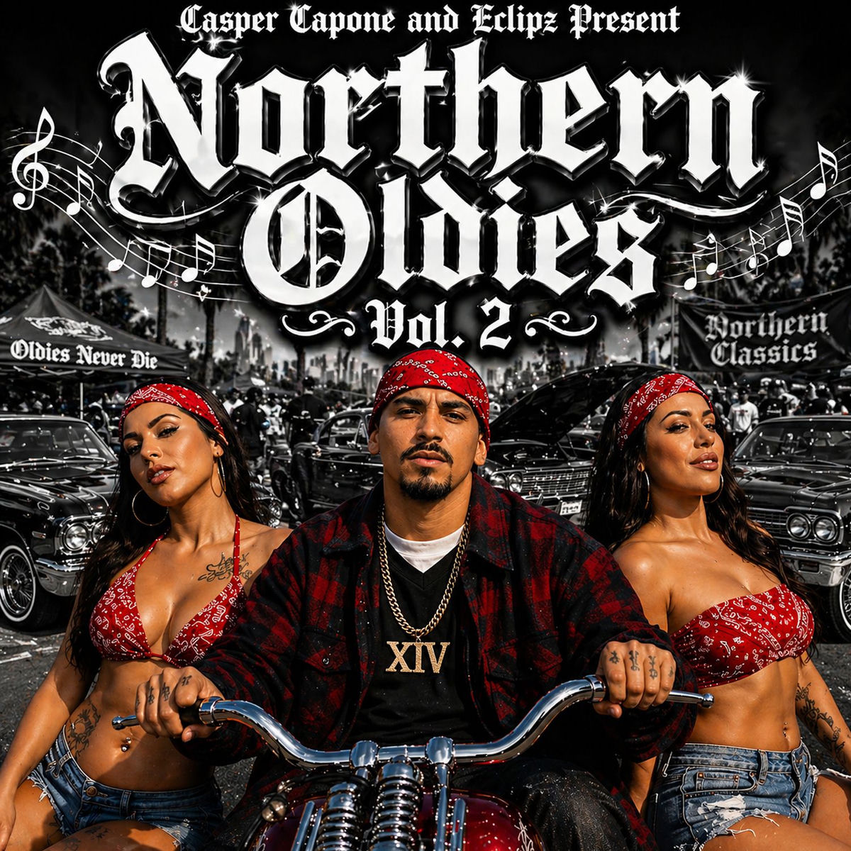 Casper Capone - Red Bandana (feat. Hex, Keek Dogg, Lazie Locz