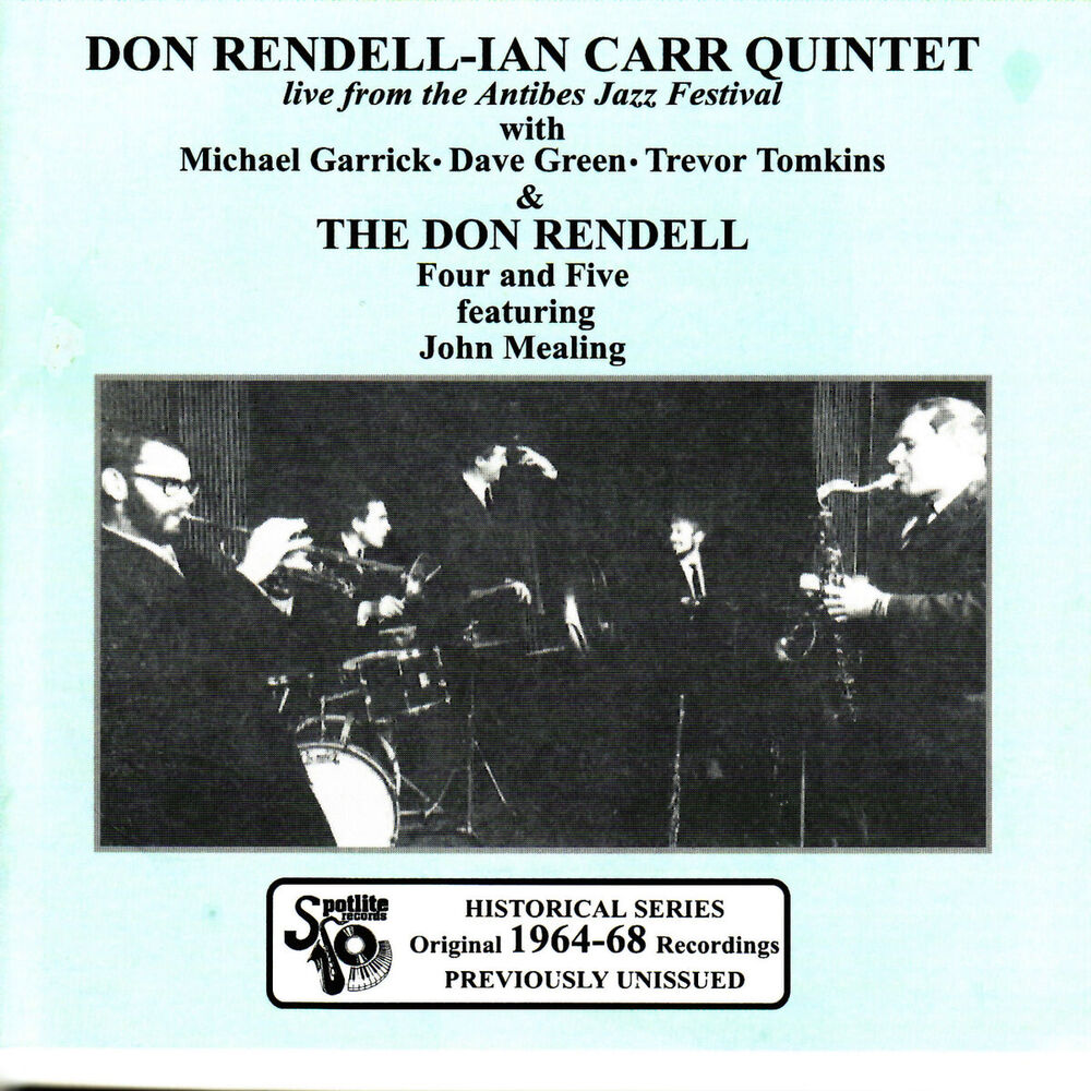 Picture of The Don Rendell 4 & 5 plus Don Rendell-Ian Carr Quintet - 1964-68