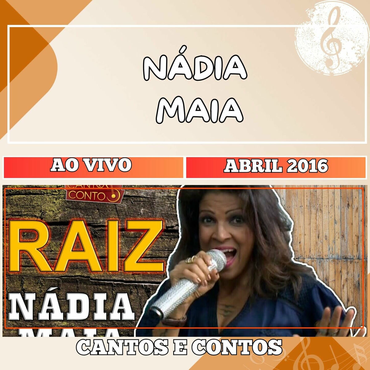 Album cover of AO VIVO NO CANTOS E CONTOS ABRIL 2016