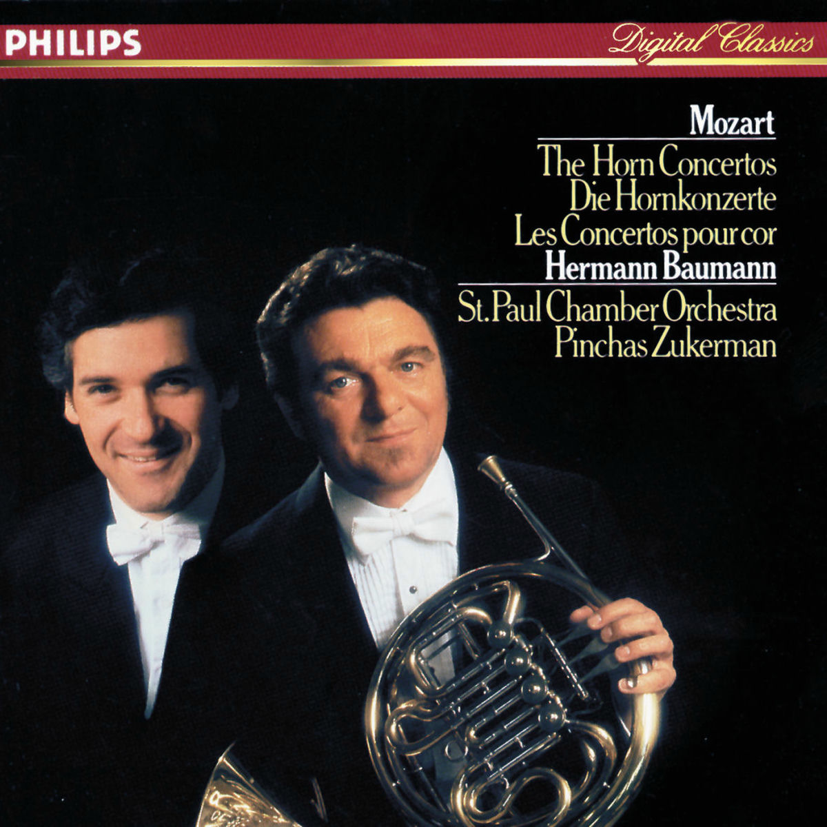 Album cover of Mozart: The Horn Concertos