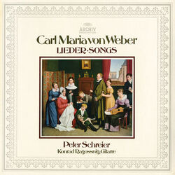 Cover of Weber: Lieder