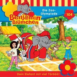 Cover of Folge 104: Die Zoo-Olympiade