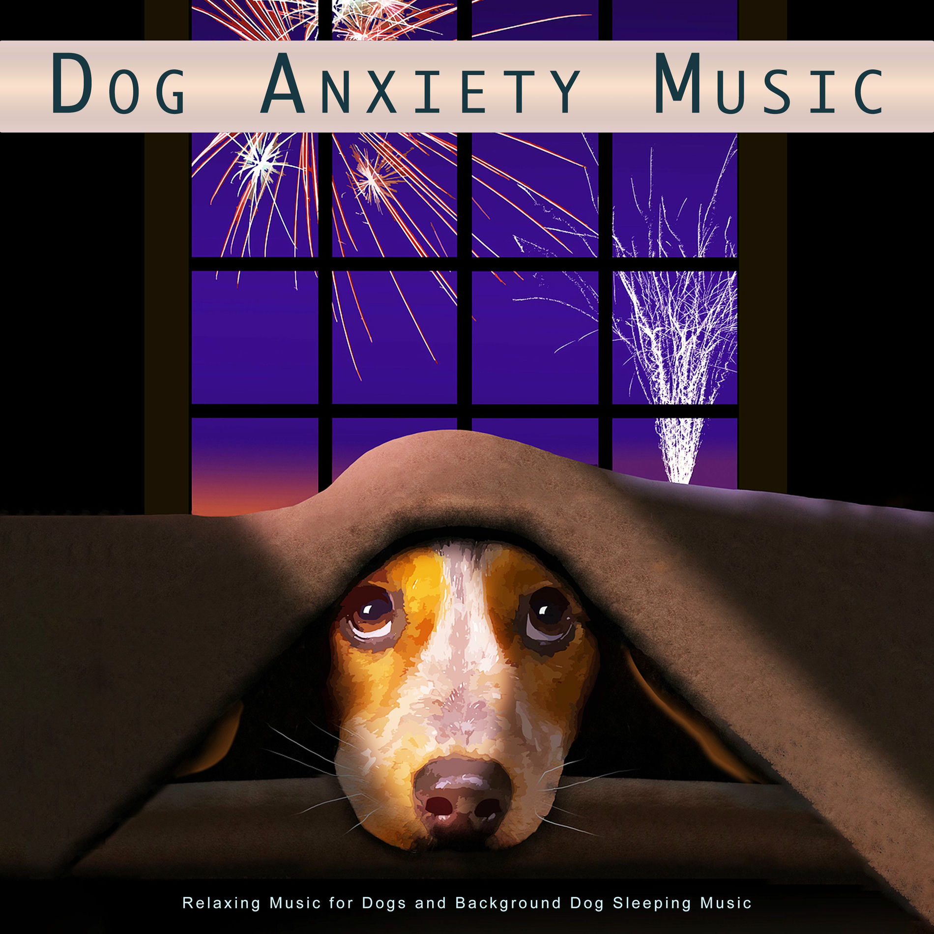 Album cover of Dog Anxiety Music: Relaxing Music for Dogs and Background Dog Sleeping Music