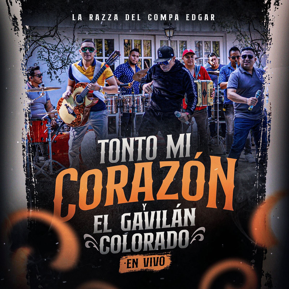 Album cover of Tonto Mi Corazón Y El Gavilán Colorado (En Vivo)