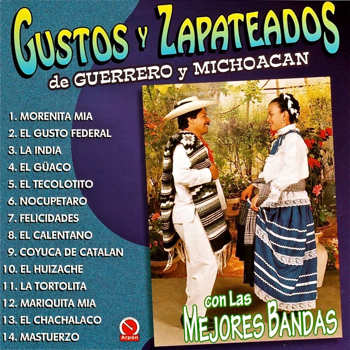 Album cover of Gustos y Zapateados De Guerrero y Michoacán, Vol. 1 (Con las Mejores Bandas)