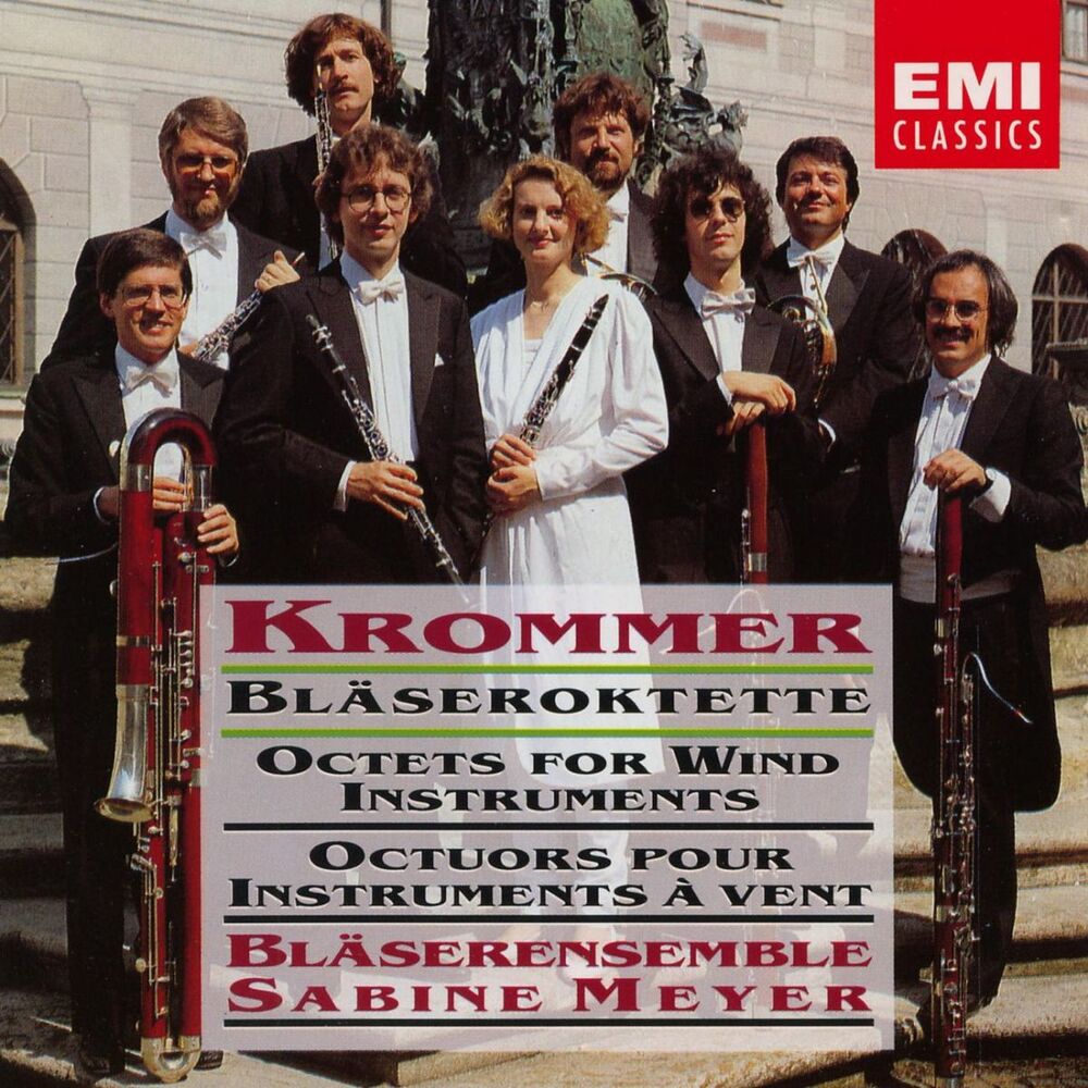 Picture of Krommer: Partitas for 8 Wind Instruments Opp.76, 71, 57 & 78 [Wind Octets] (Wind Octets)