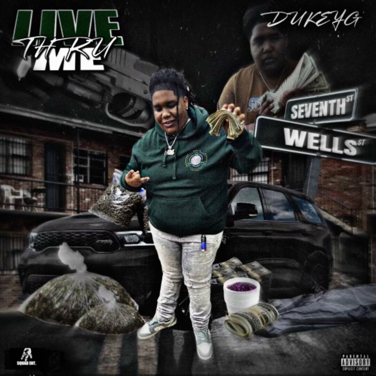 Album cover of Live Thru Me