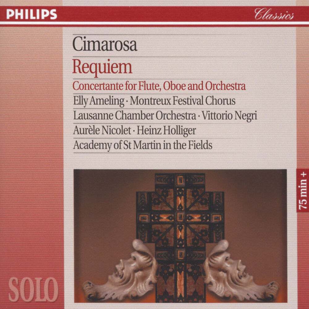 Picture of Cimarosa: Requiem; Concertante for Flute, Oboe & Orchestra