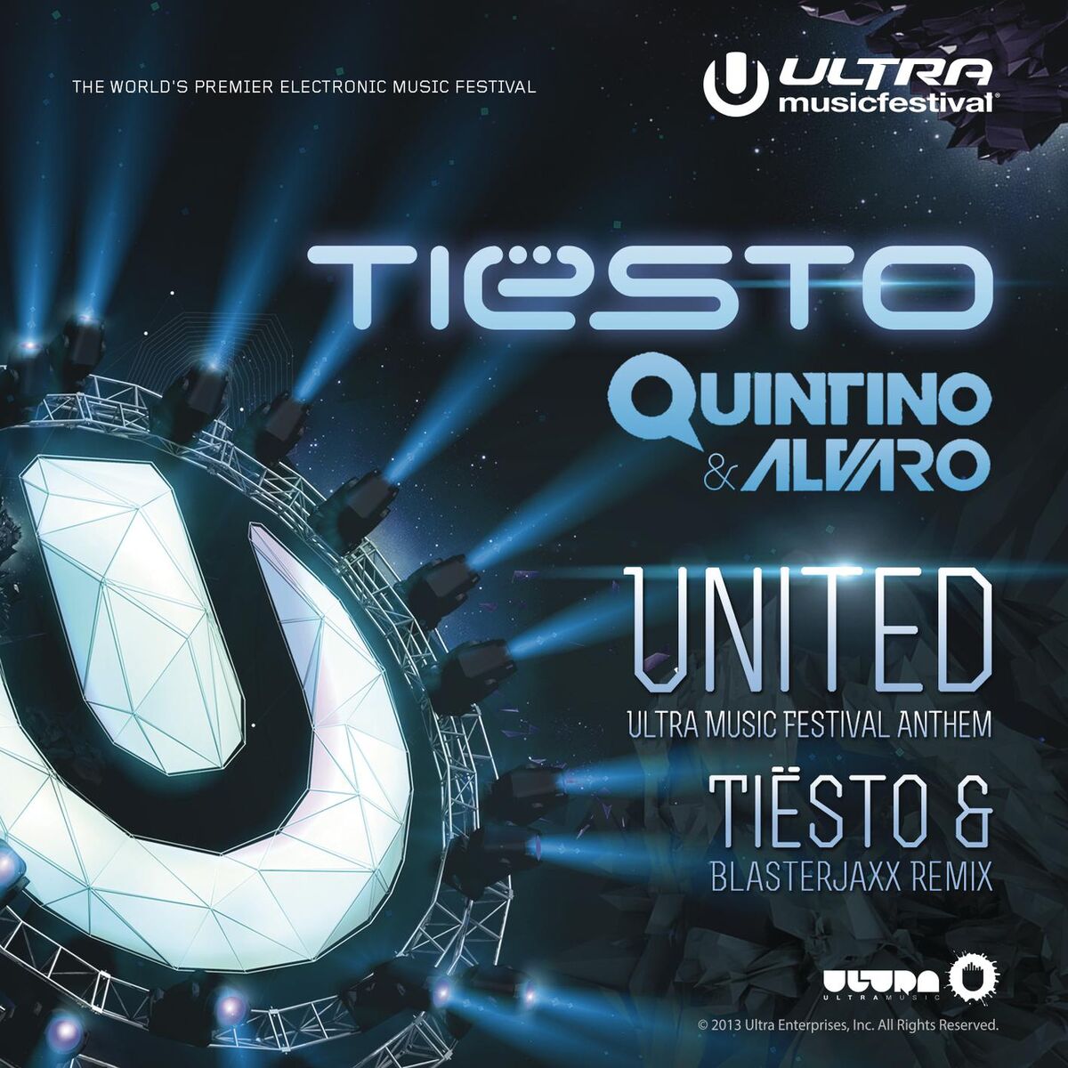 Album cover of United (Ultra Music Festival Anthem) (Tiësto and Blasterjaxx Remix)