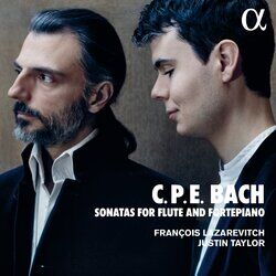 Cover of C. P. E. Bach: Sonatas for Flute and Fortepiano