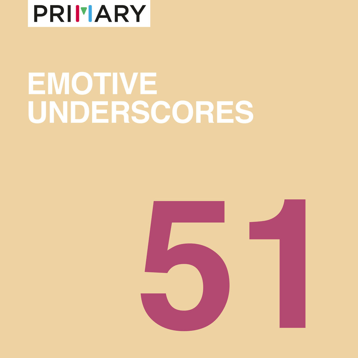 Album cover of Emotive Underscores