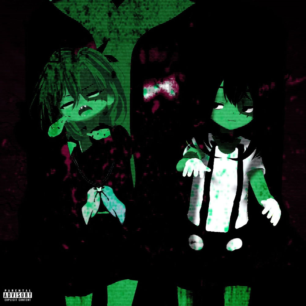 Pochette Jaaku & Jashin The Apocalyptic Lesbians VOL. 2 (ZOMBIE EDITION)
