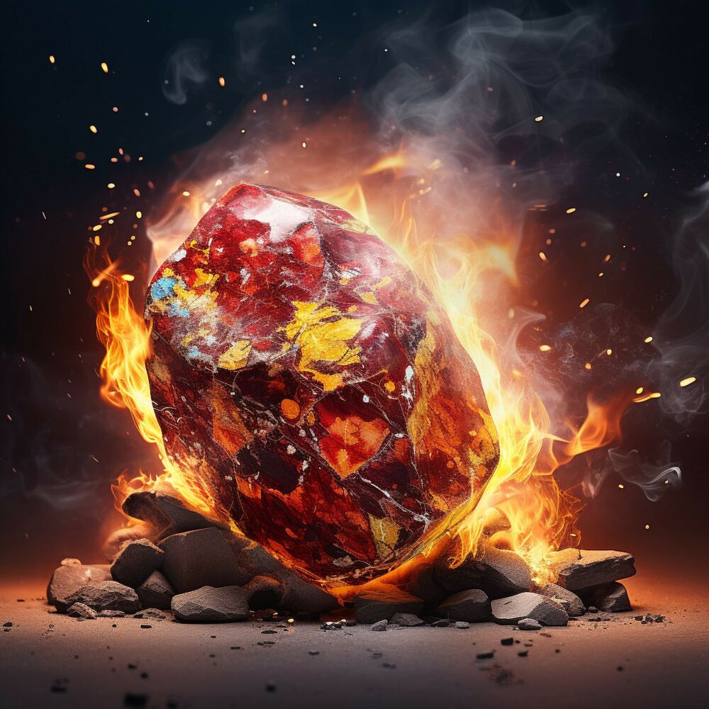 Picture of Ethereal Fire Serenity: Musical Flames for Meditation
