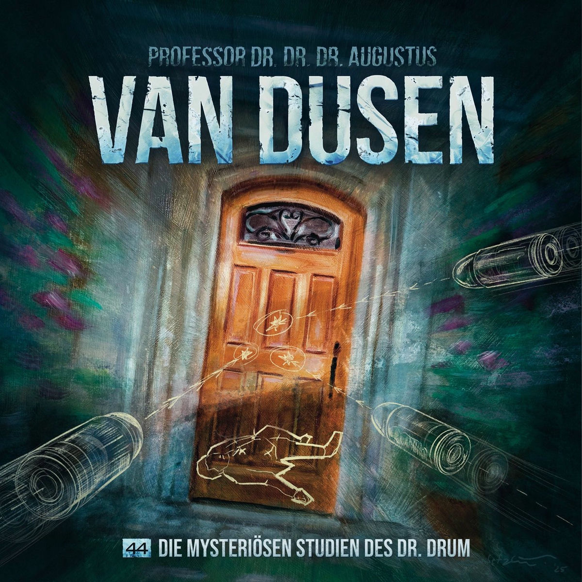 Album cover of Folge 44: Die mysteriösen Studien des Dr. Drum