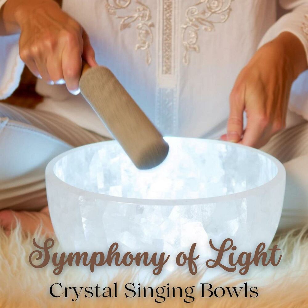 Picture of Symphony of Light: Crystal Singing Bowls Healing Sounds to Remove All Negative Energy and Stress Relief