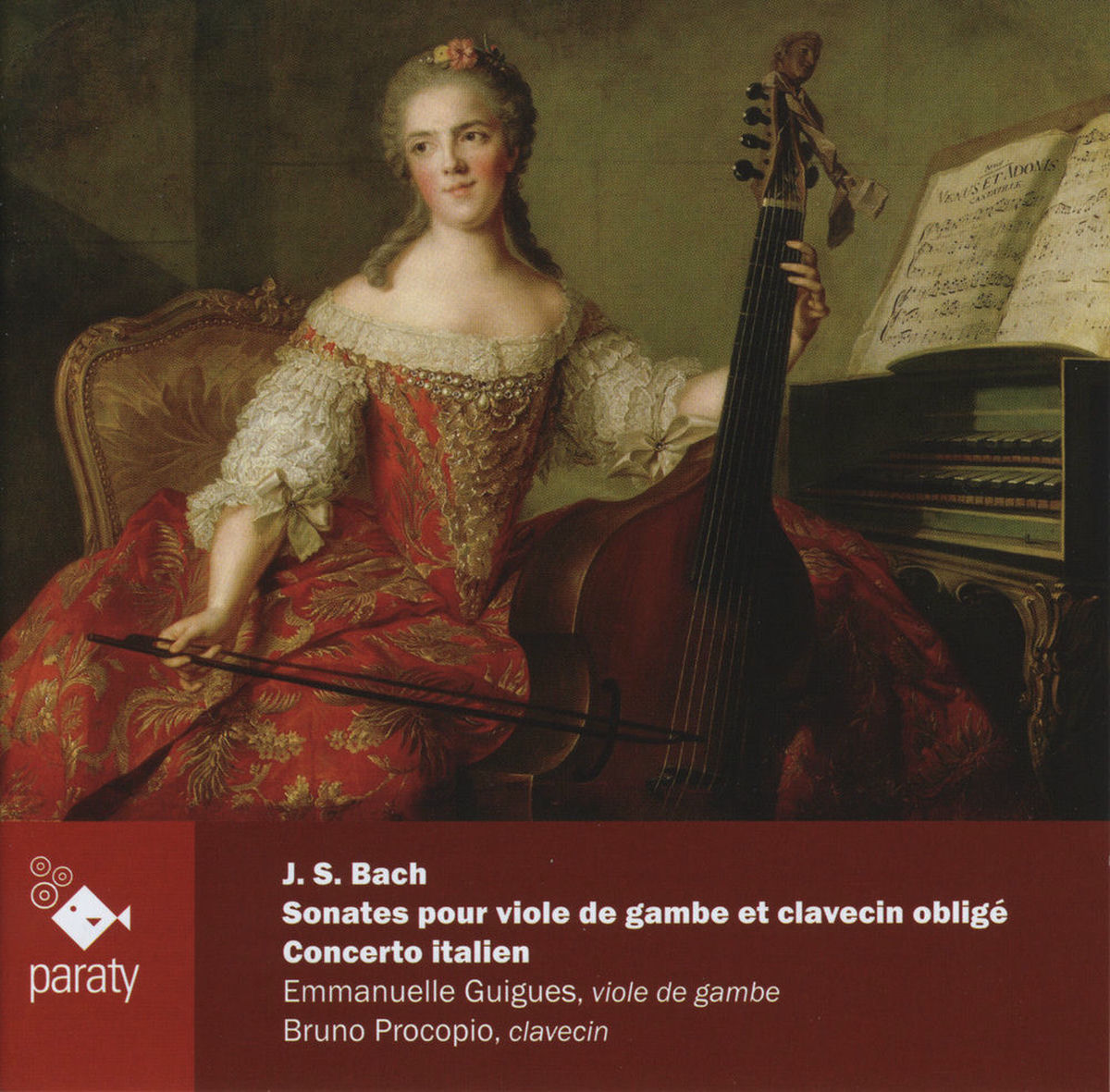 Album cover of Sonata for Viola da Gamba and Harpsichord No. 3 in G Minor, BWV 1029: I. Vivace