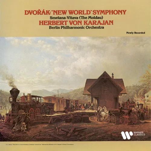 Capa de Dvořák: Symphony No. 9 in E Minor, Op. 95, B. 178 "From the New World": II. Largo