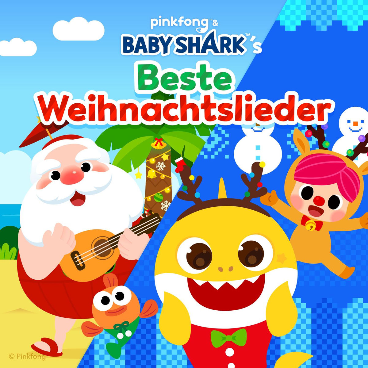 Album cover of Pinkfong und Baby-Hais Beste Weihnachtslieder