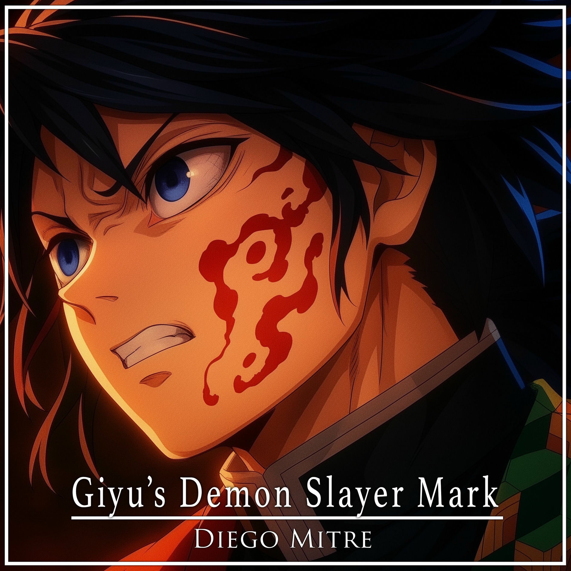 Album cover of Giyu's Demon Slayer Mark (from 