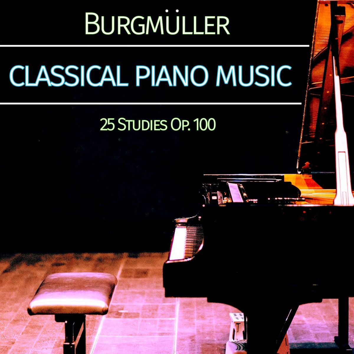 Album cover of Burgmüller: Classical Piano Music, 25 Studies Op. 100