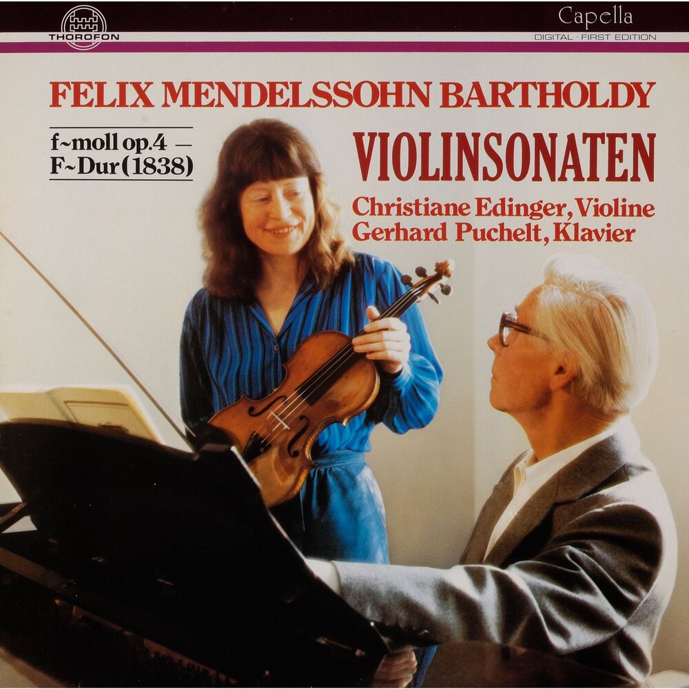 Picture of Mendelssohn: Violinsonaten