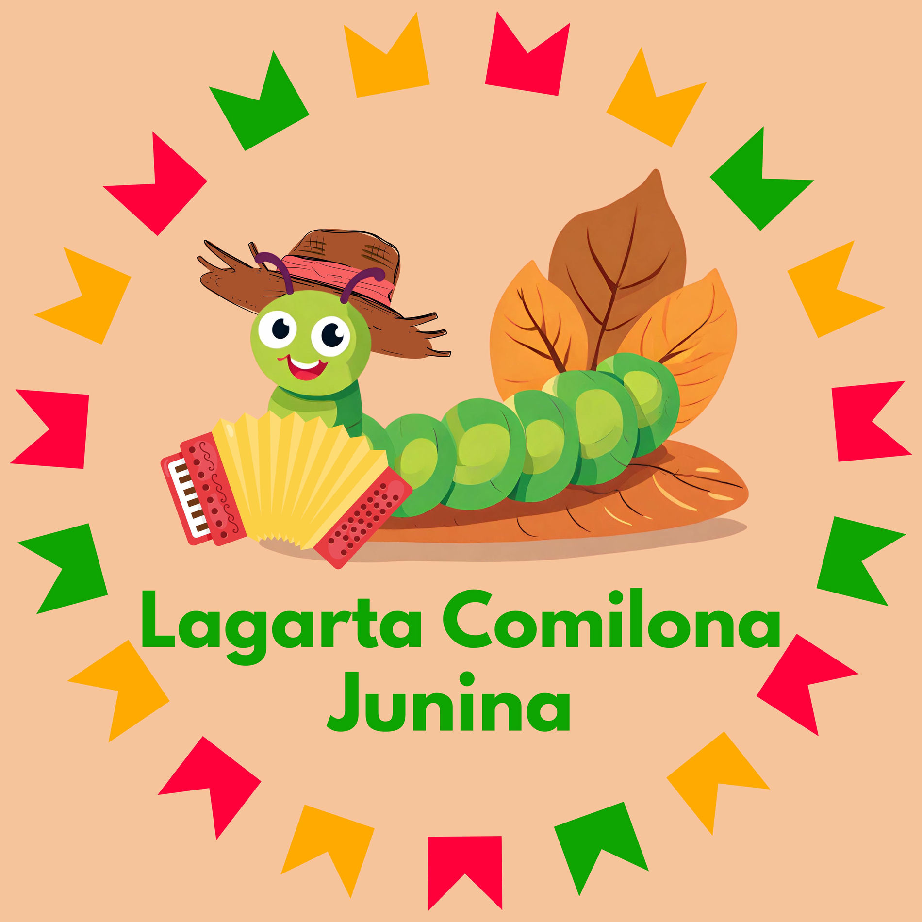 Album cover of Lagarta Comilona Junina