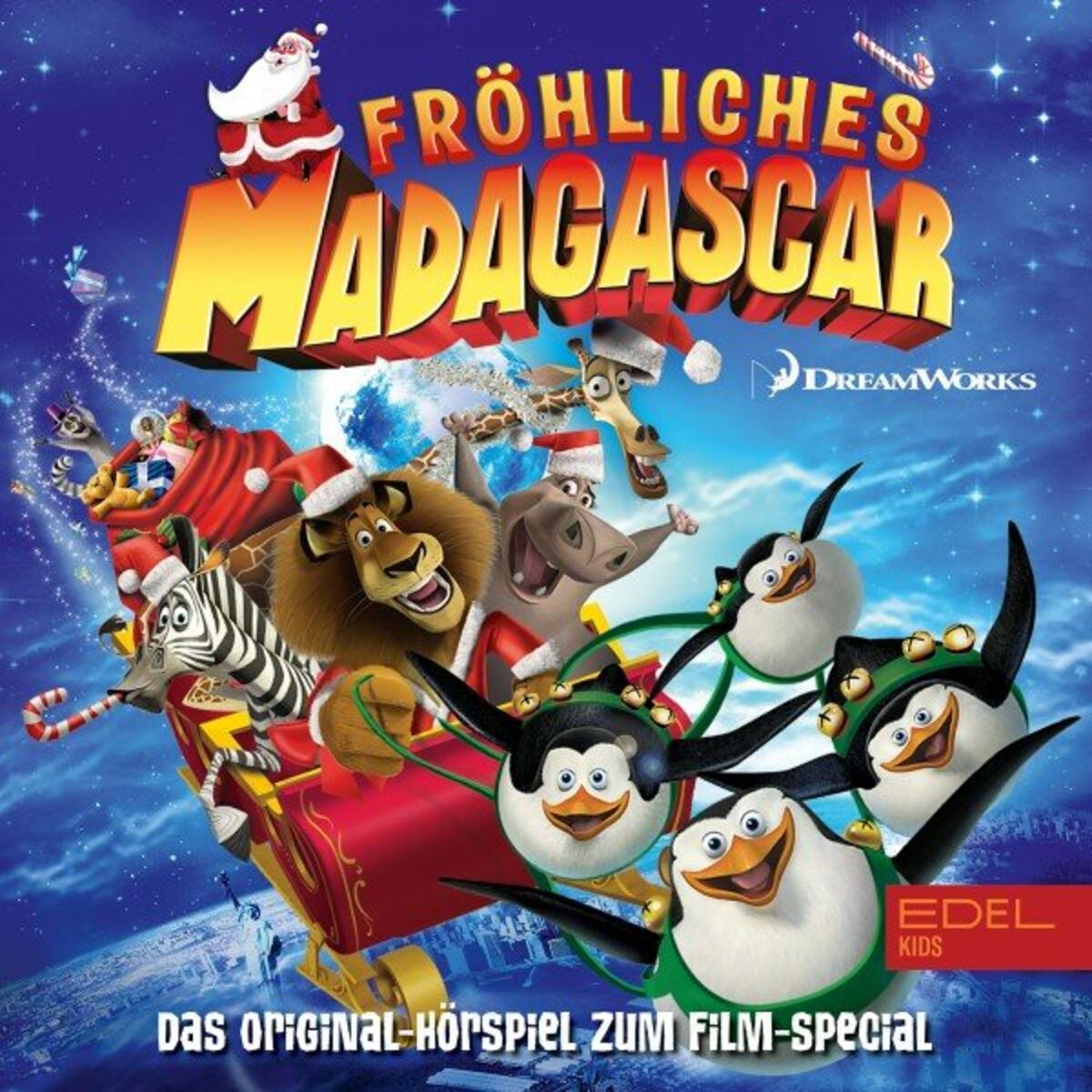 Album cover of Fröhliches Madagascar (Das Original-Hörspiel zum Film-Special)