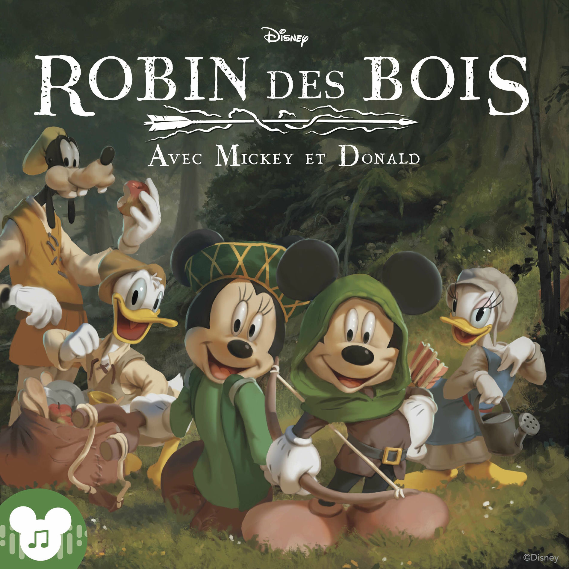 Album cover of Robin des Bois Avec Mickey et Donald (Audio Adaptation)