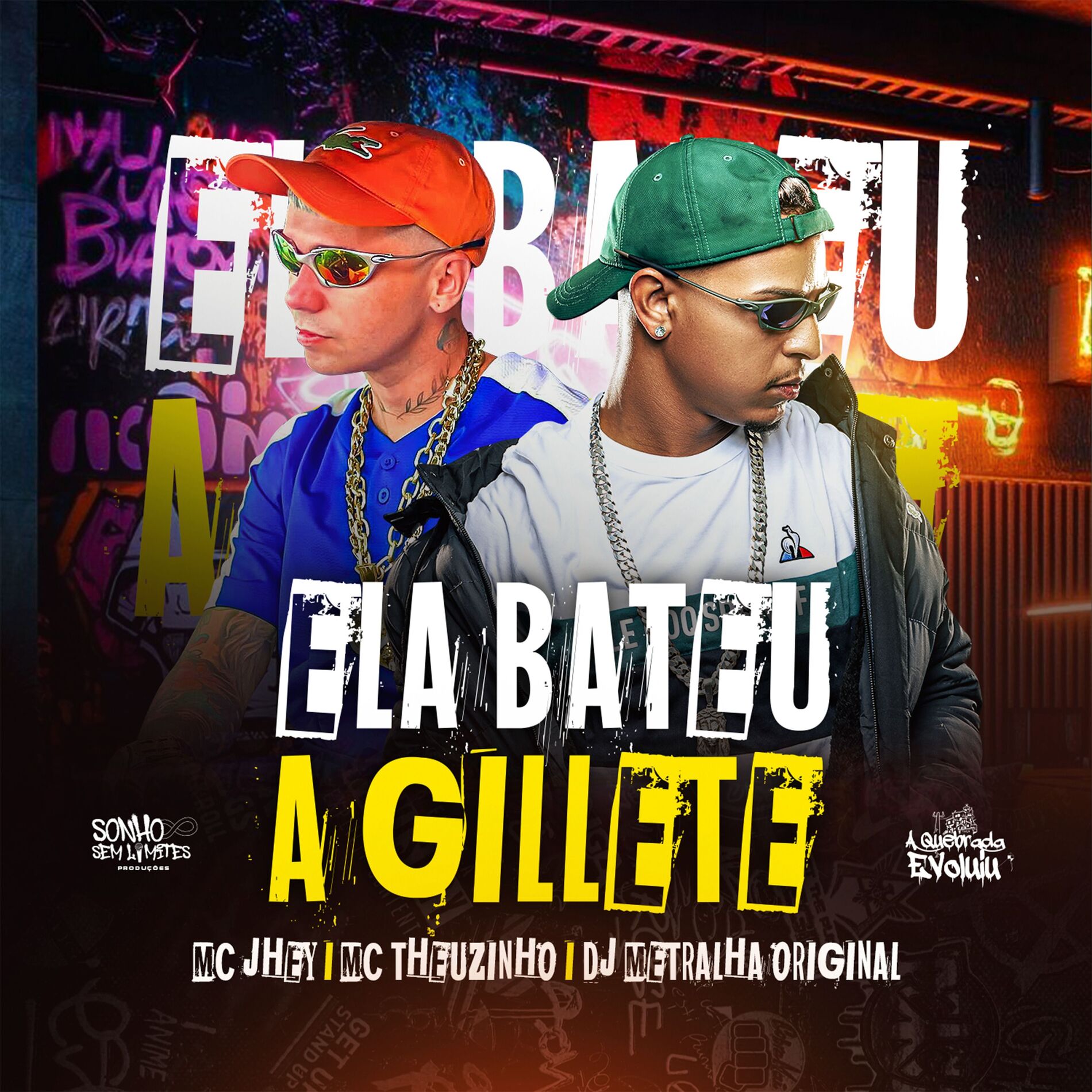 Album cover of Ela Bateu a Gillete
