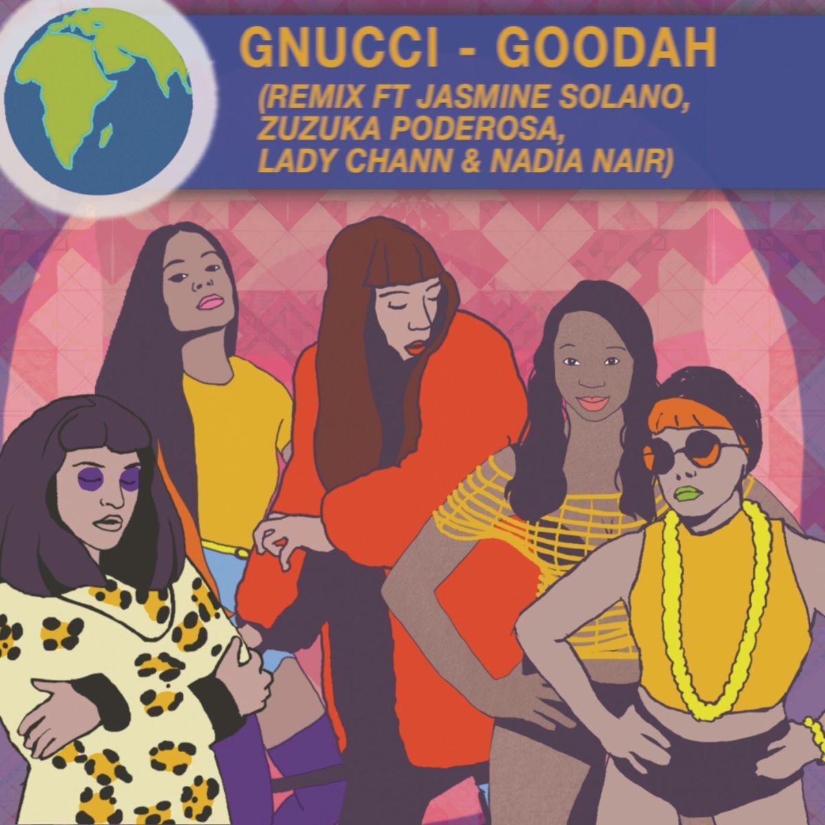Album cover of Goodah (feat. Jasmine Solano, Zuzuka Poderosa, Lady Chann & Nadia Nair) (Remix)