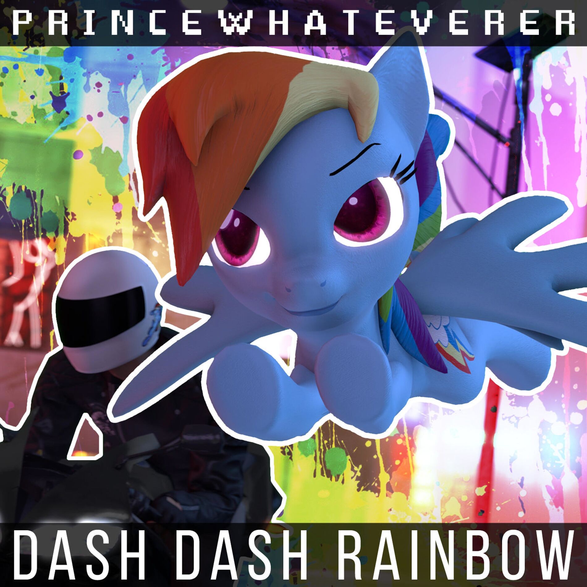 Album cover of DASH DASH RAINBOW (feat. Blackened & Sable)