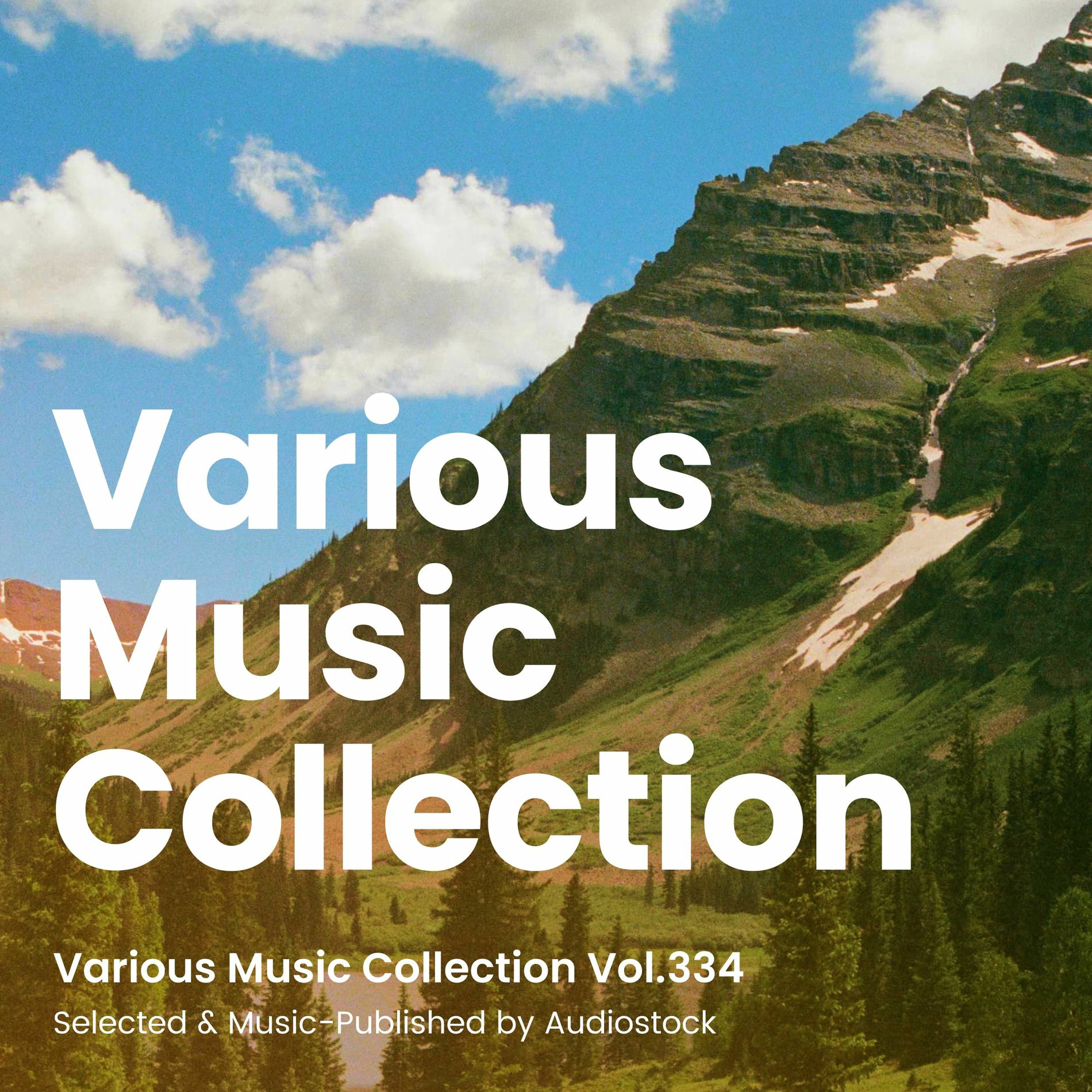 Album cover of Various Music Collection Vol.334 -Selected & Music-Published by Audiostock-