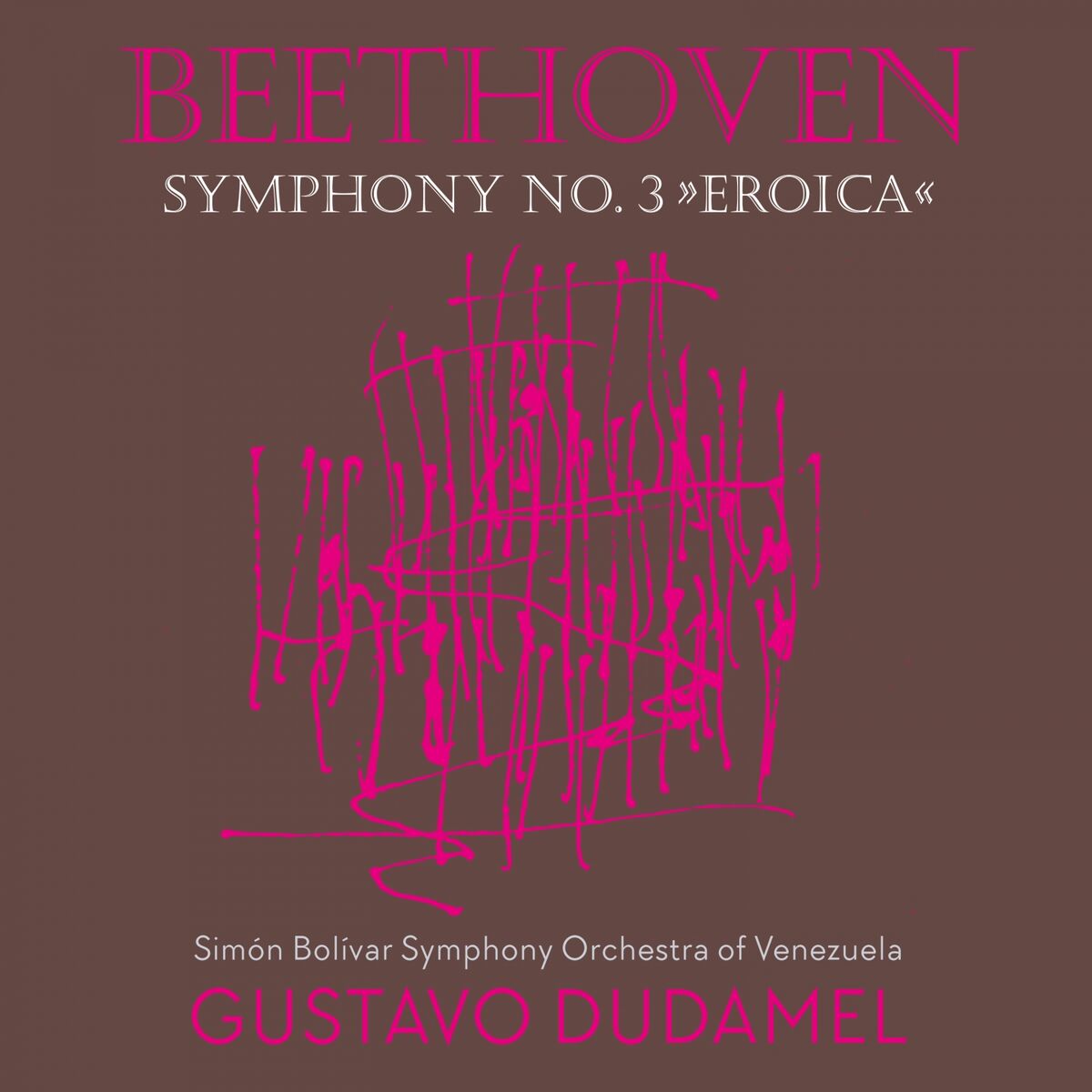 Album cover of Beethoven 3 - Dudamel