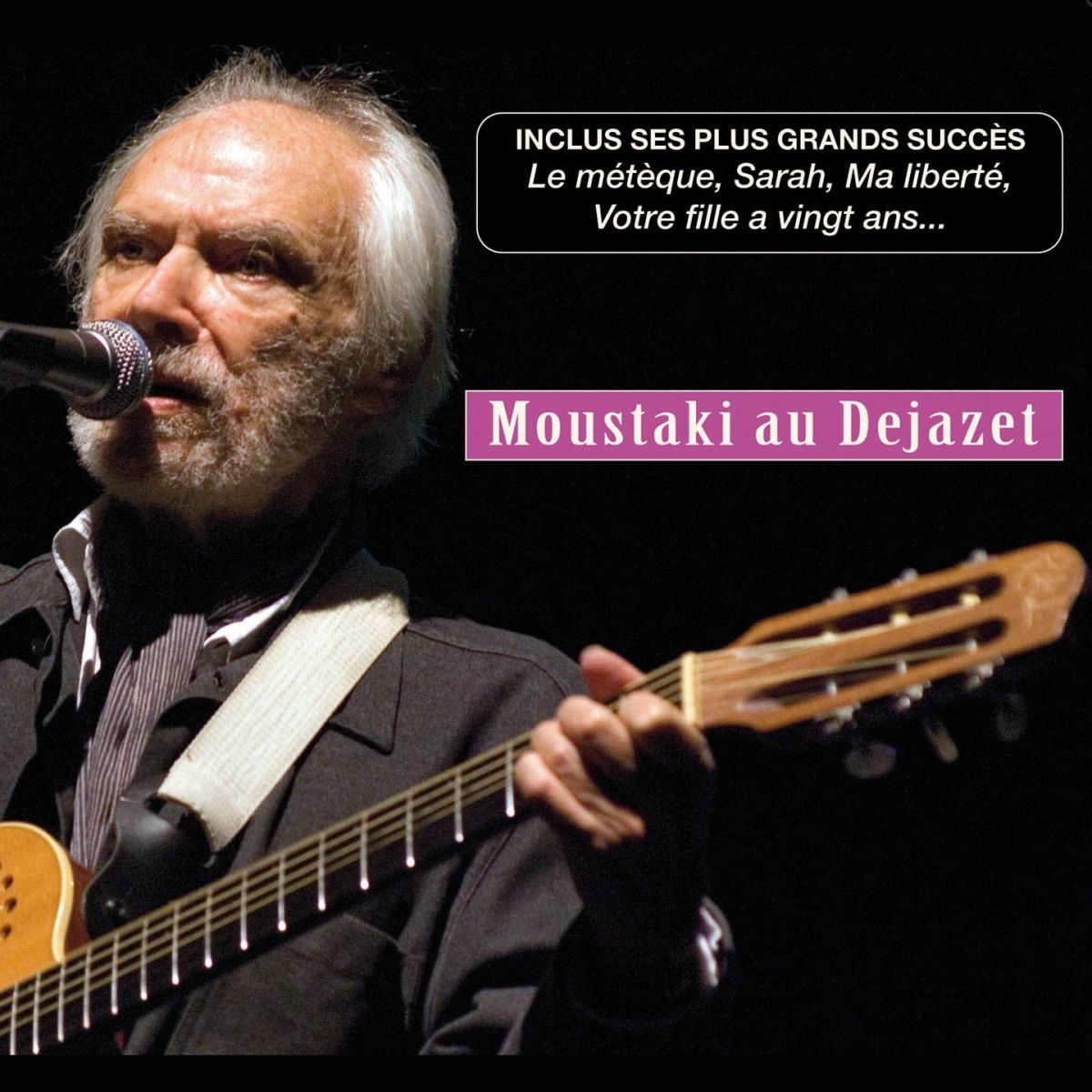 Album cover of Moustaki Live au Dejazet 1988 (Ses plus grands succès)