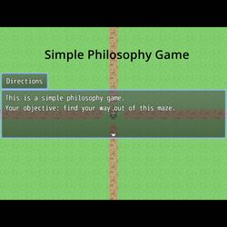 Cover of Simple Philosophy Game (Original Soundtrack)