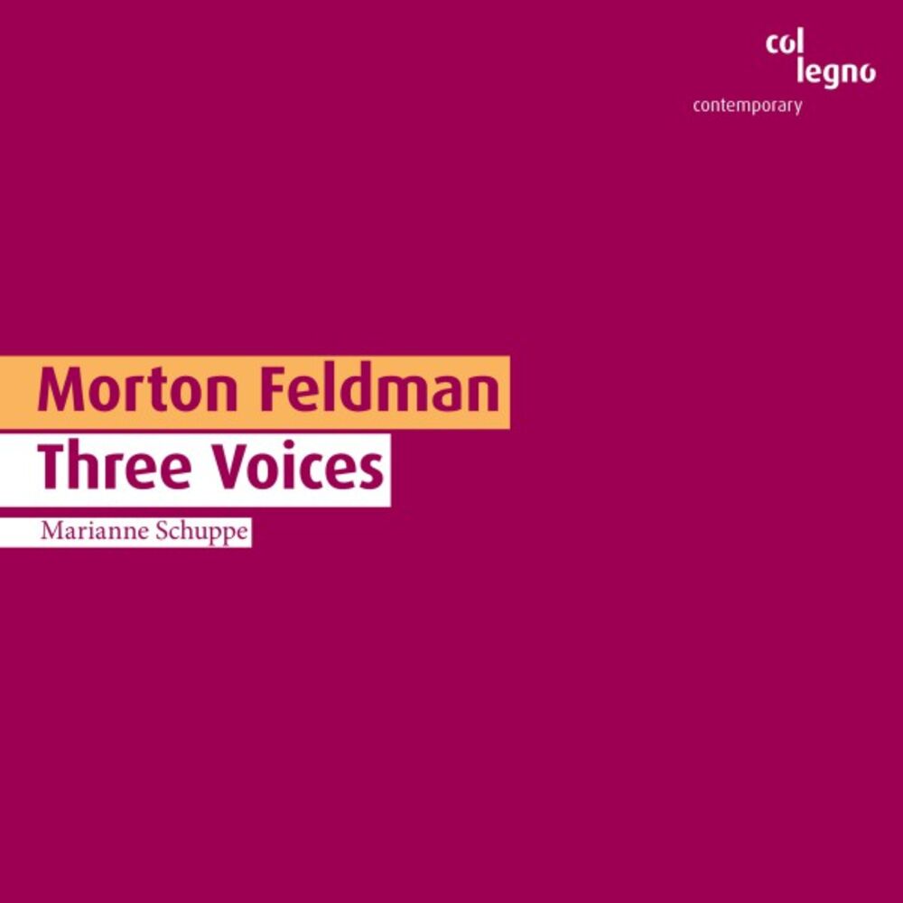 Picture of Morton Feldman: Three Voices
