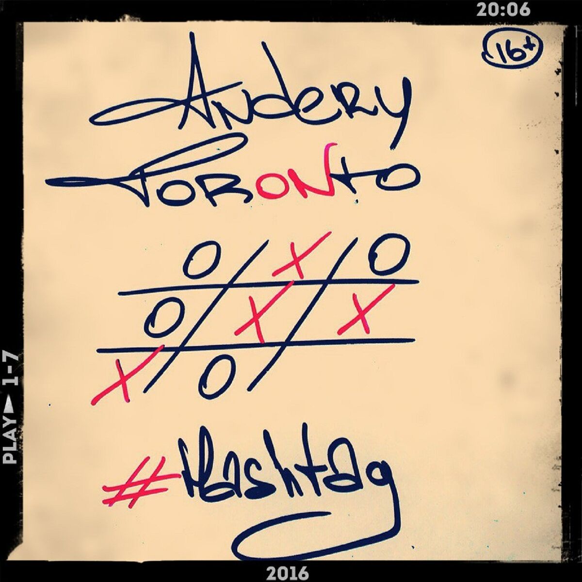 Album cover of #hashtag