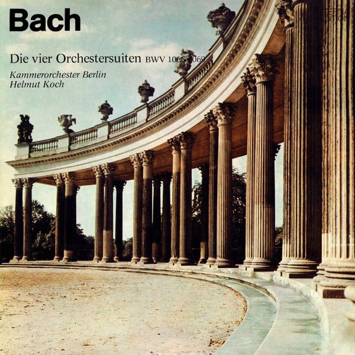 Album cover of Bach: Die vier Orchestersuiten