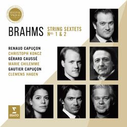 Cover of Brahms: String Sextets Nos. 1 & 2 (Live from Aix Easter Festival 2016)