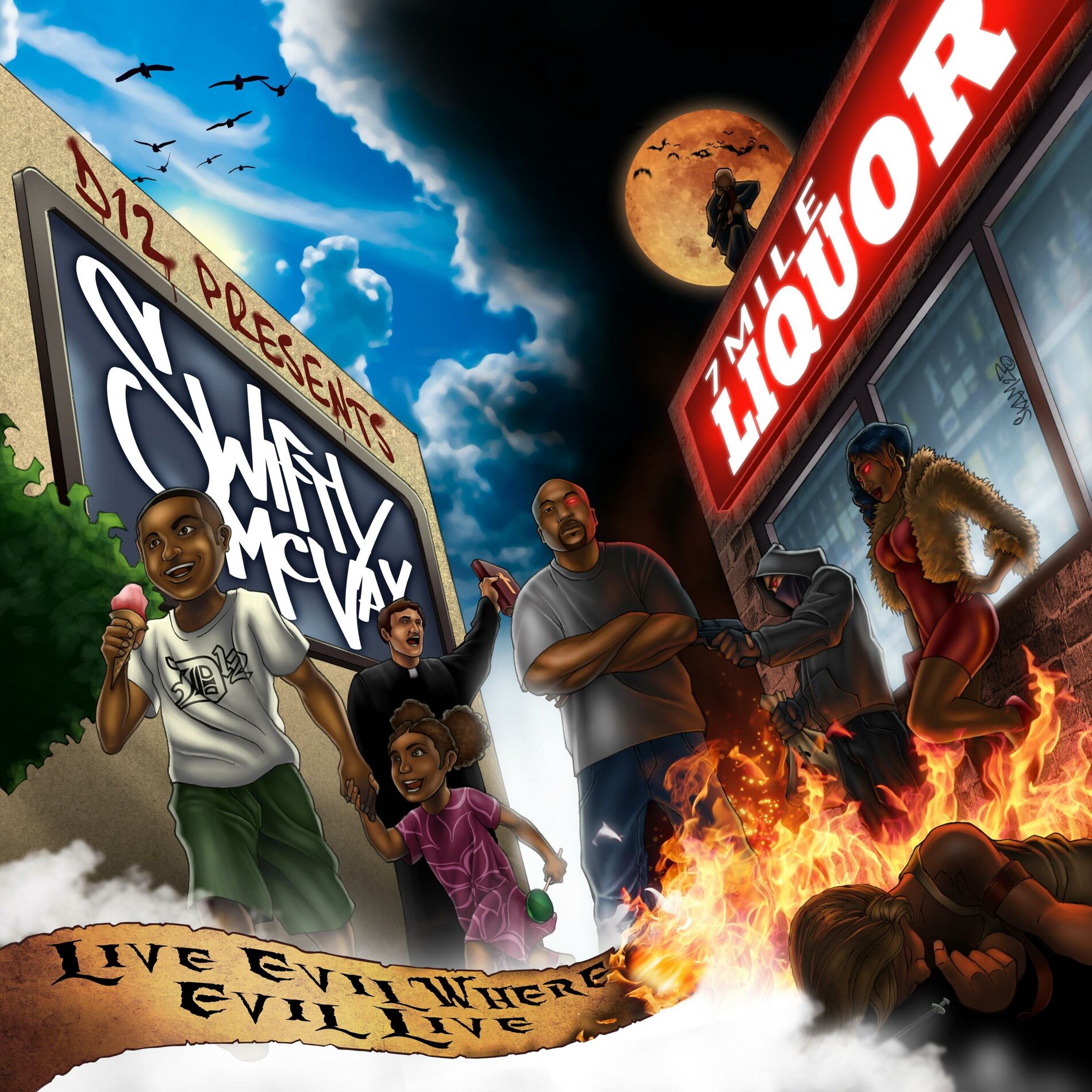 Album cover of Live Evil Where Evil Live