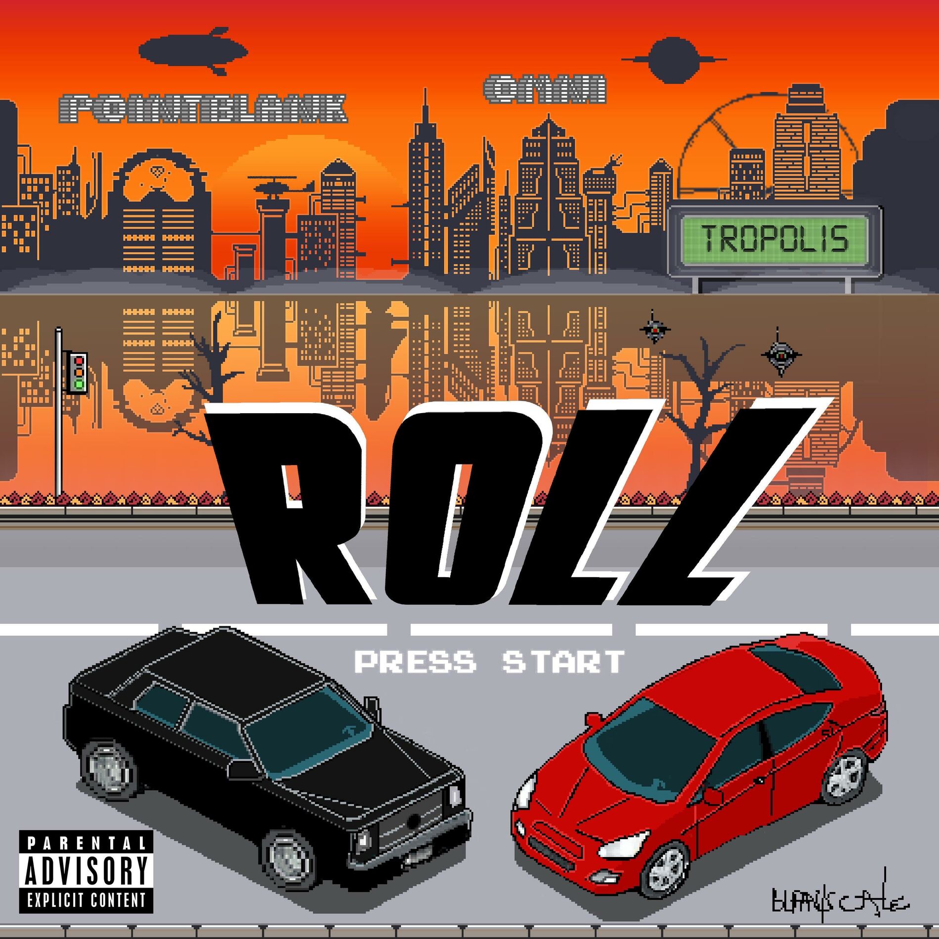 Album cover of ROLL (feat. Point blank)