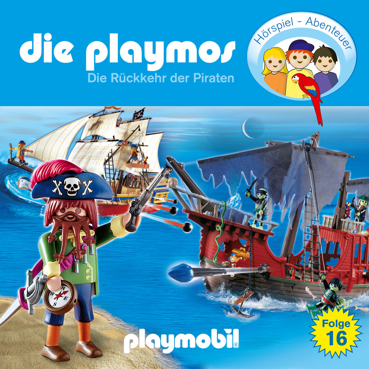 Album cover of Folge 16: Die Rückkehr der Piraten, Teil 1