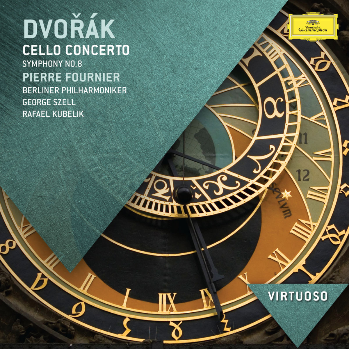 Album cover of Dvorak: Cello Concerto; Symphony No.8