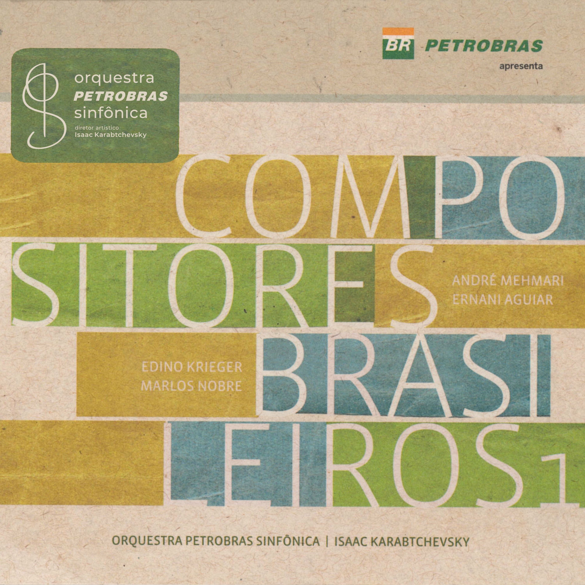 Album cover of Compositores Brasileiros 1