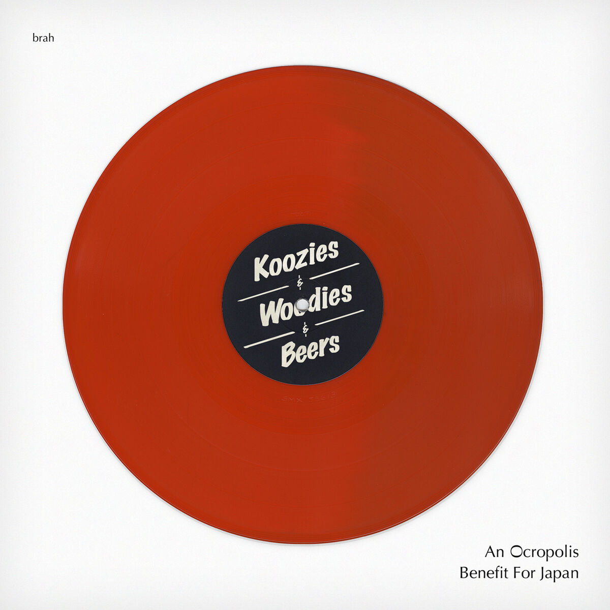 Album cover of Koozies, Woodies, and Beers: A Brah/Ocropolis Benefit Compilation for Japan Relief